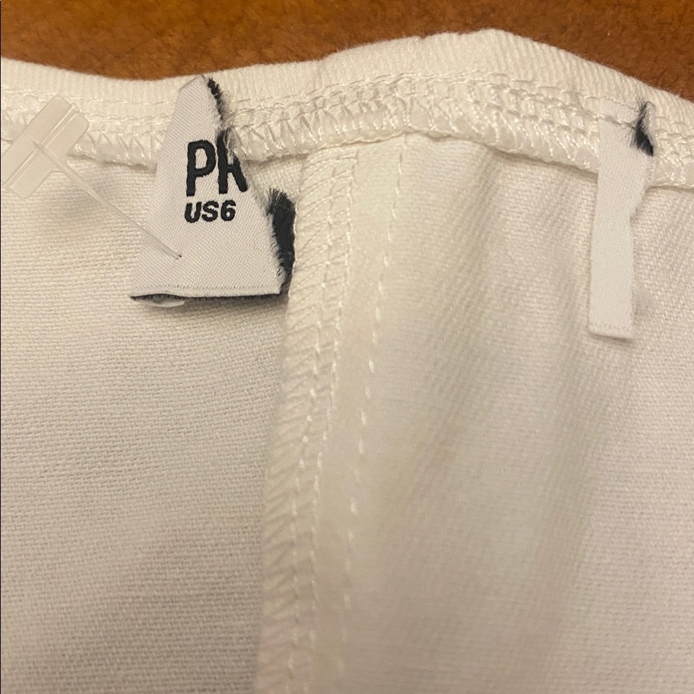 Princess Polly Damico Ivory Sleeveless Button Romper - Picture 5 of 9